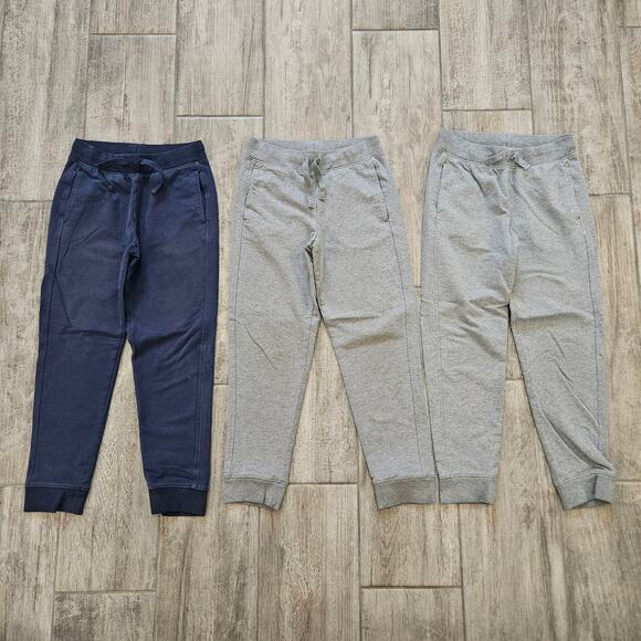Primary Other - Primary Kids Sweatpants  Boys Size 8 Lot of 3 Pull On Drawstring Joggers Basics